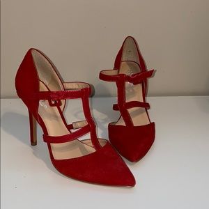 Red stilettos